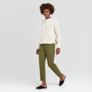 A New Day Sweater Bulky Textured Sweater Cream XXL NWOT